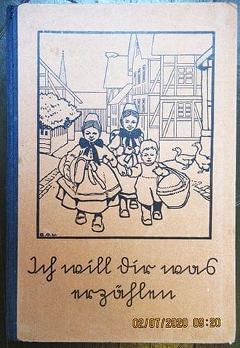 1935 PRIMARY READER WITH NATIONAL SOCIALIST CONTENT