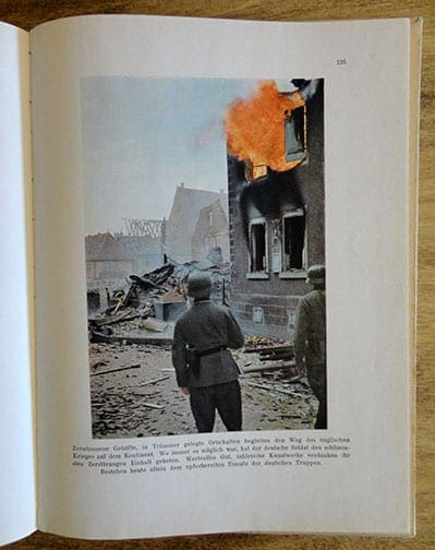 1941 THIRD REICH FULL COLOR PHOTO BOOK ON THE WEHRMACHT