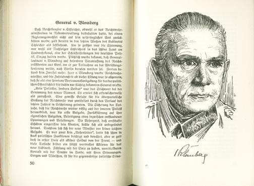 1933 BOOK ON ADOLF HITLER AND THE MEN IN HIS CABINET