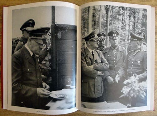 HEINRICH HOFFMANN PHOTO BOOK "MIT HITLER IM WESTEN"