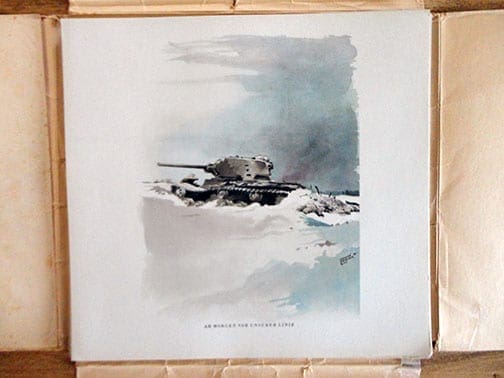 1943 THIRD REICH 'PANZER IN THE EAST' PORTFOLIO