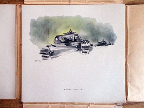 1943 THIRD REICH 'PANZER IN THE EAST' PORTFOLIO