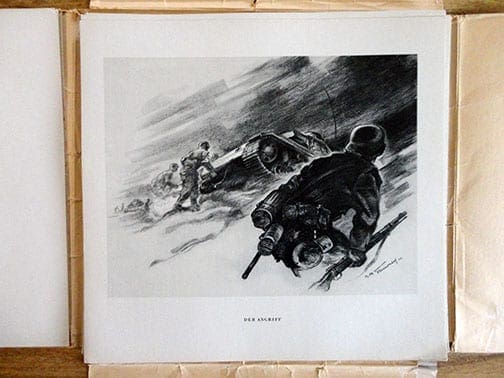 1943 THIRD REICH 'PANZER IN THE EAST' PORTFOLIO