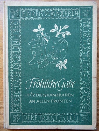 1943 HUMOROUS BOOK FOR MEMBERS OF THE SS AT THE FRONT LINES
