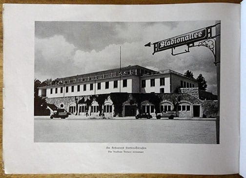 1936 OLYMPIC GAMES COMPLEX IN BERLIN PHOTO BOOK