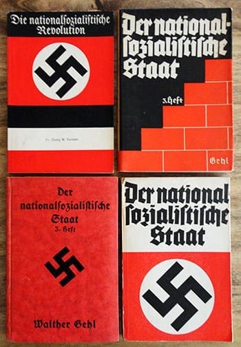 COMPLETE 4 VOLUME THIRD REICH PHOTO BOOK SET