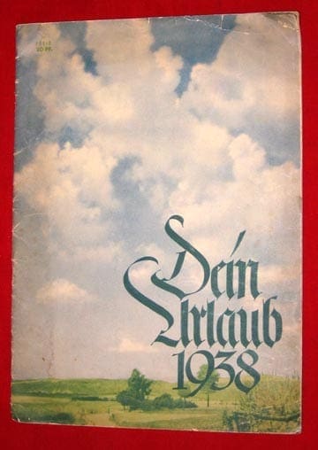 1938 K.D.F. VACATION BROCHURE