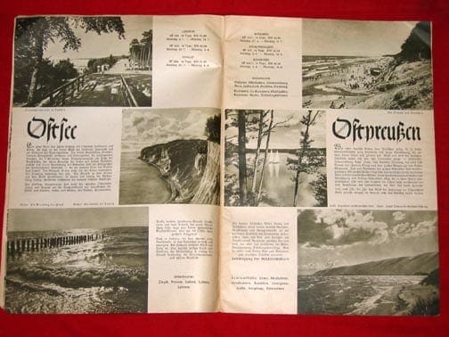 1938 K.D.F. VACATION BROCHURE