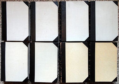 8 VOLUME HALF LEATHER SET OF OFFICIAL NSDAP YEARBOOKS