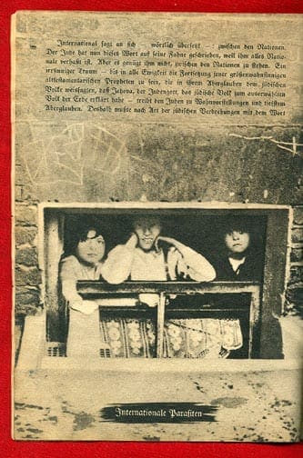 ANTI-JEWISH 1941 DR. LEY PHOTO PUBLICATION