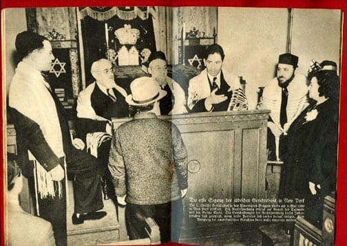 ANTI-JEWISH 1941 DR. LEY PHOTO PUBLICATION