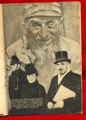 ANTI-JEWISH 1941 DR. LEY PHOTO PUBLICATION