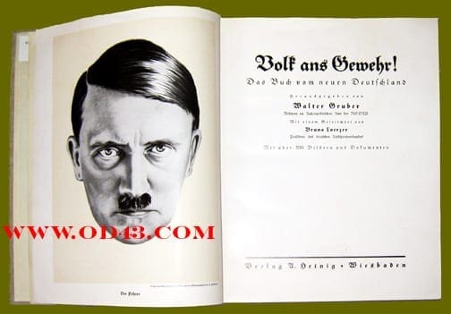 1934 HEAVILY ILLUSTRATED BOOK ON THE SEIZURE OF POWER AND PRINCIPLES OF THE N.S.D.A.P.