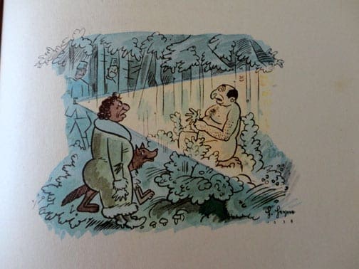 1933 FULL COLOR ILLUSTRATED ANTI-JEWISH BOOK