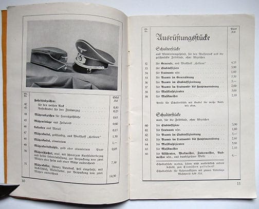 1939 Heeres-Kleiderkasse 0421 Sta 4