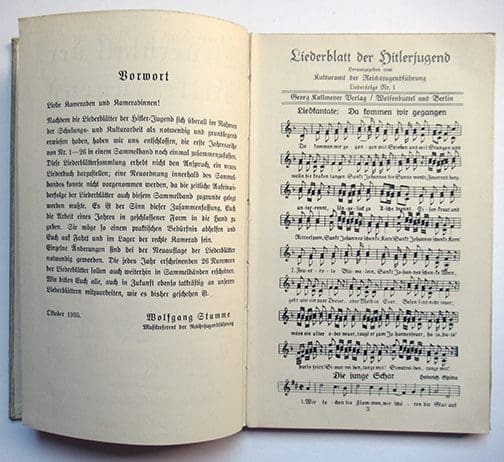 Liederblatt HJ 1021 Sta 4