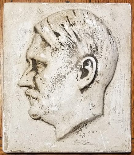 Hitler plaster plaque 1221 Pi 1