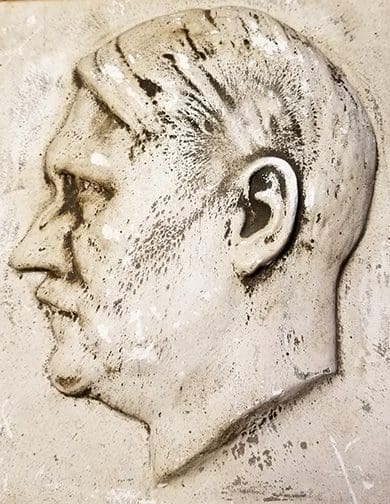 Hitler plaster plaque 1221 Pi 2