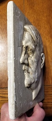 Hitler plaster plaque 1221 Pi 6
