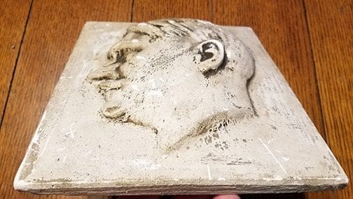 Hitler plaster plaque 1221 Pi 7
