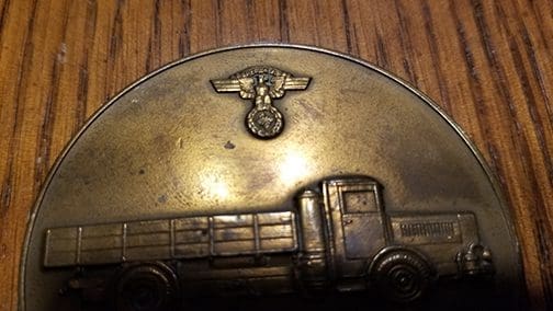 NSKK table plaque 1221 Pi 3