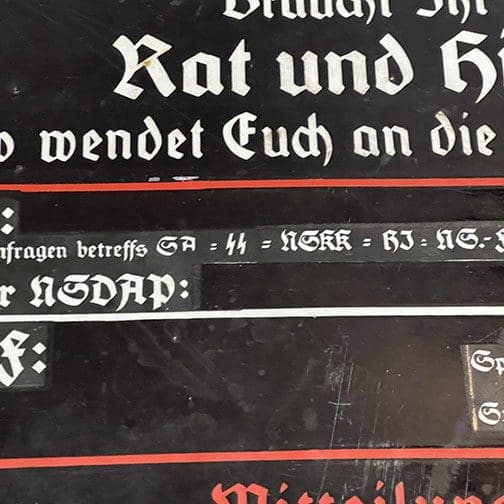 NSDAP announce II 0722 AL 5