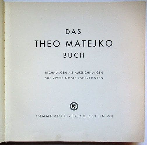 ORIGINAL 1939 THEO MATEJKO WAR ART BOOK - Image 11