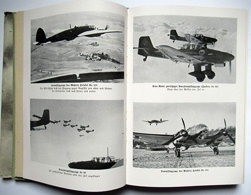NICE ORIGINAL 1941 PHOTO BOOK ON THE GERMAN LUFTWAFFE - Image 9