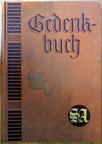 Gedenkbuch SA 0922 1