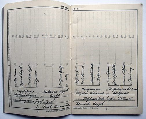 Ahnenpass I 0423 Sta 3