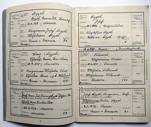 Ahnenpass I 0423 Sta 4