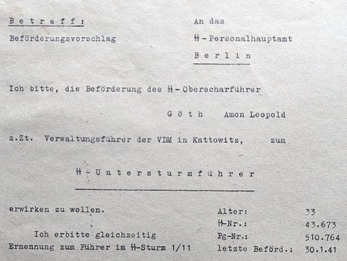 Amon Goeth I 0423 JL 3