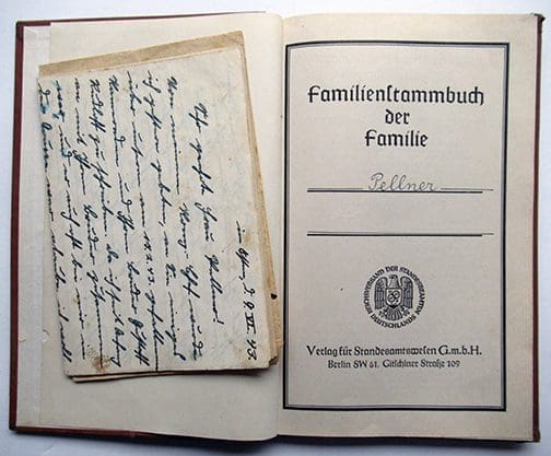 Familienstammbuch II 0423 Sta 2