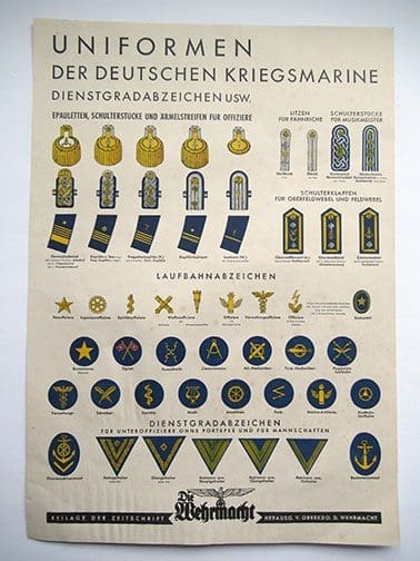 Uniformtafeln II 0423 Sta 4