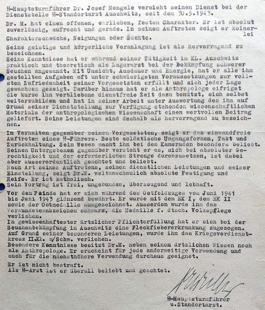 Wirths Mengele 3