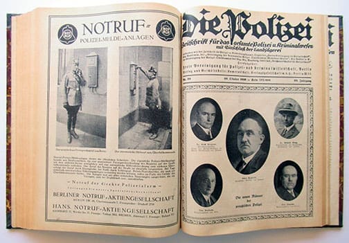 1926 bound Polizei 0524 Sta 9