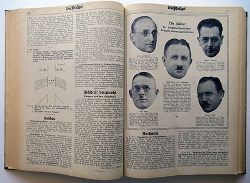 1927 bound Polizei 0524 Sta 6
