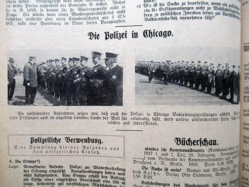 1927 bound Polizei 0524 Sta 8
