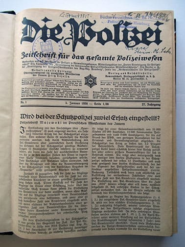 1930 bound Polizei 0524 Sta 2