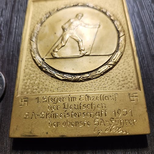 Ski plaque 0924 Pi 2