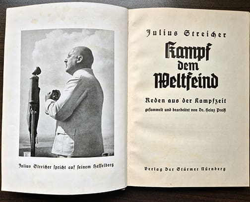 Streicher Weltfeind 0924 3