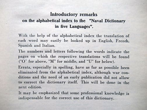 Naval dictionary 0325 3