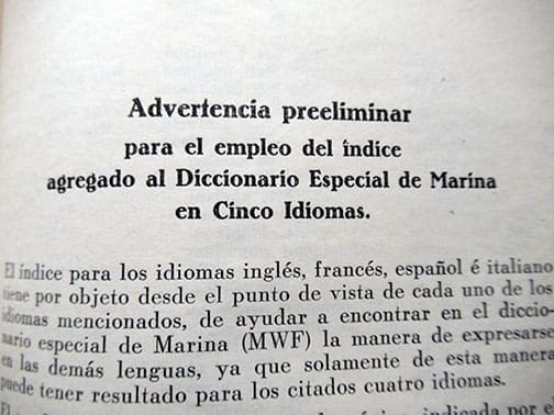 Naval dictionary 0325 5