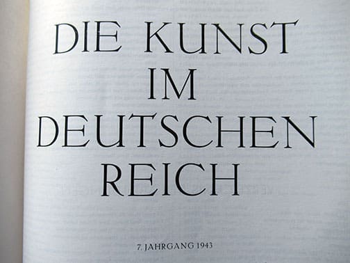 Kunst Reich 1943 0825 4
