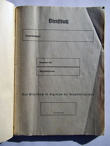 Dienstbuch JM 1125 3