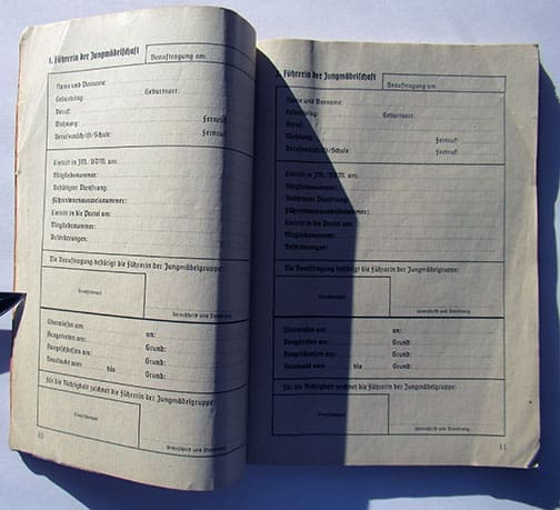 Dienstbuch JM 1125 4