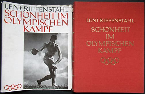 RARE ORIGINAL 1937 BIG OLYMPIA PHOTO BOOK BY LENI RIEFENSTAHL | OD43