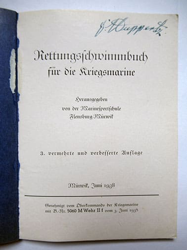 Rettungsschwimmbuch 0426 2