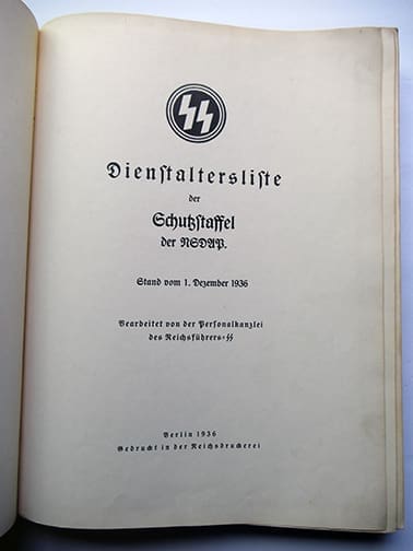 SS Dienstalter 0926 3