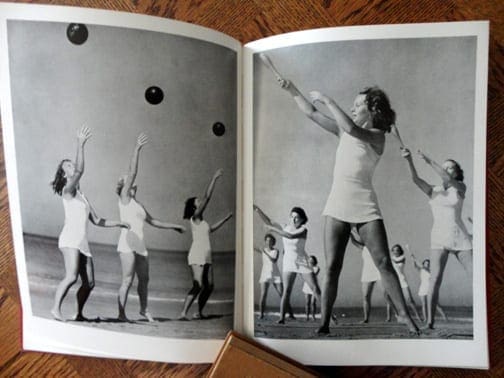 1940 PHOTO BOOK GYMNASTICS FOR GERMAN MAIDEN